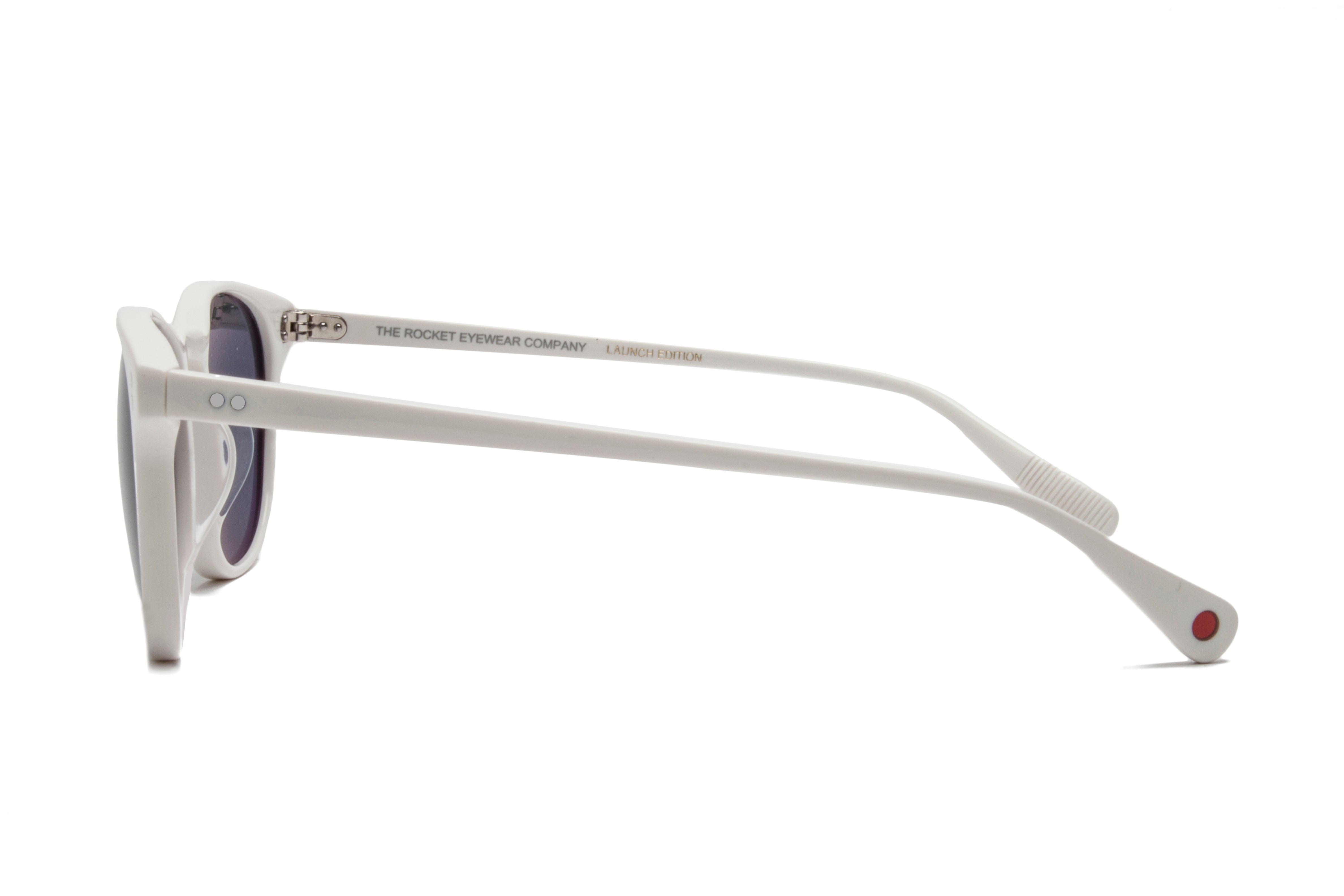 Rocket Eyewear Company P3 Classic Sunglasses Onyx Gainsboro with Grey polarized lenses
